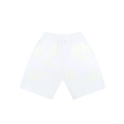 Denim Tears The Cotton Wreath Shorts White