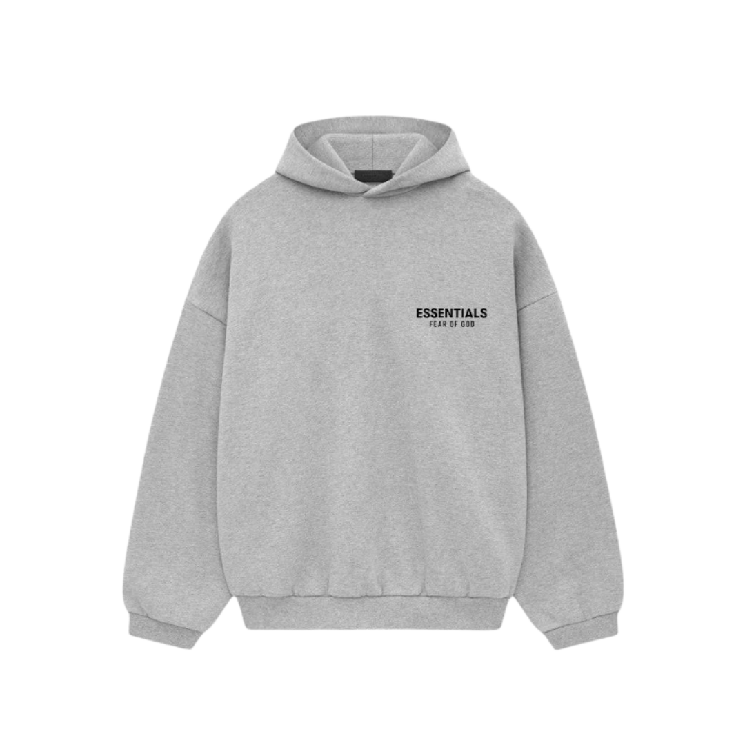 Essentials Fleece Hoodie Light Heather Gray
