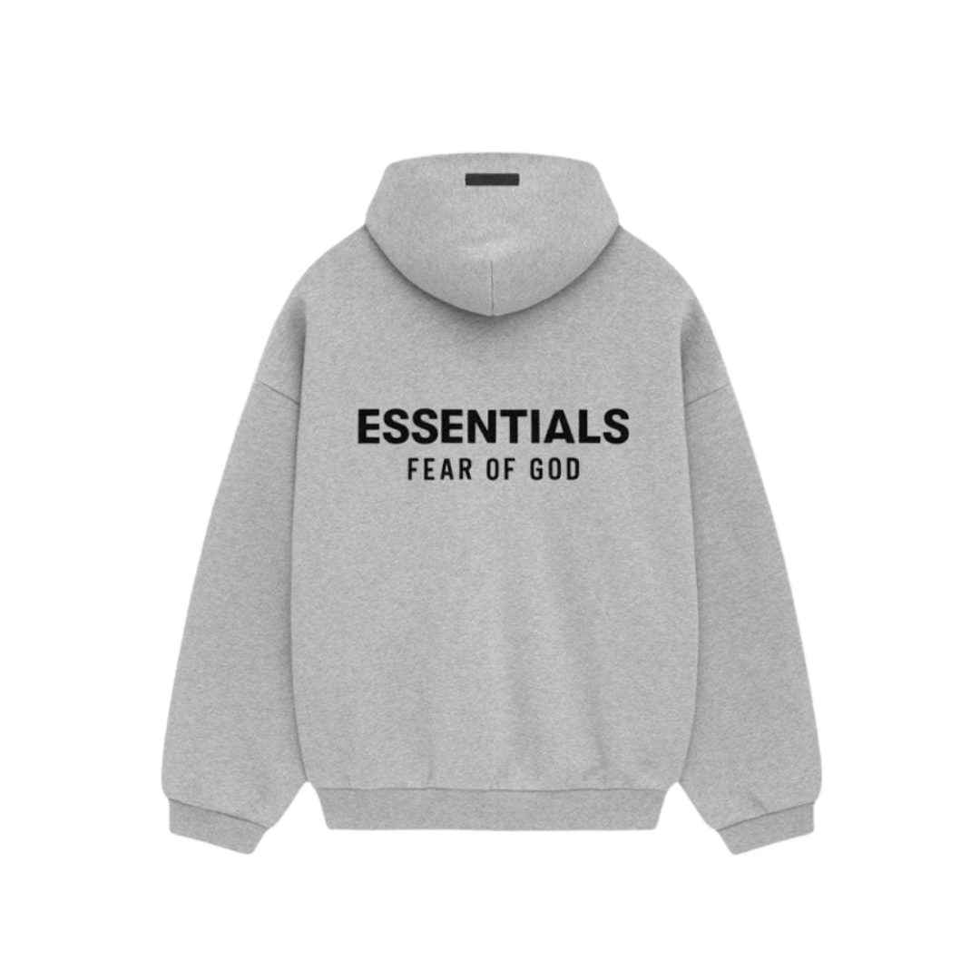 Essentials Fleece Hoodie Light Heather Gray