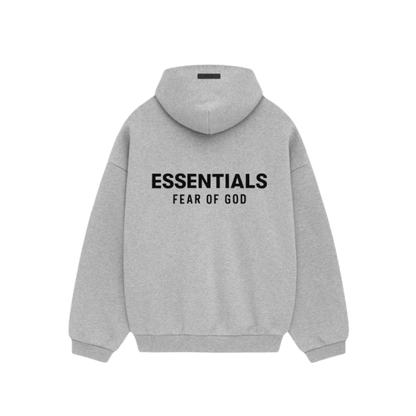 Essentials Fleece Hoodie Light Heather Gray
