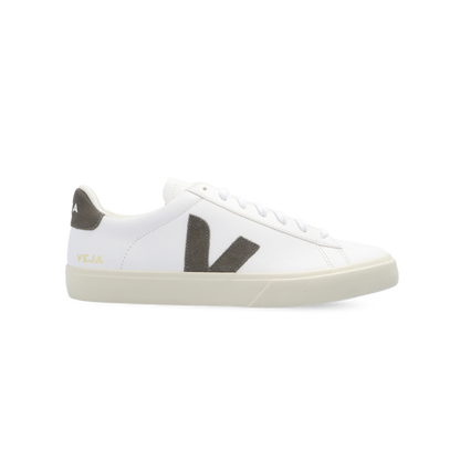 Veja Campo Leather White Kaki