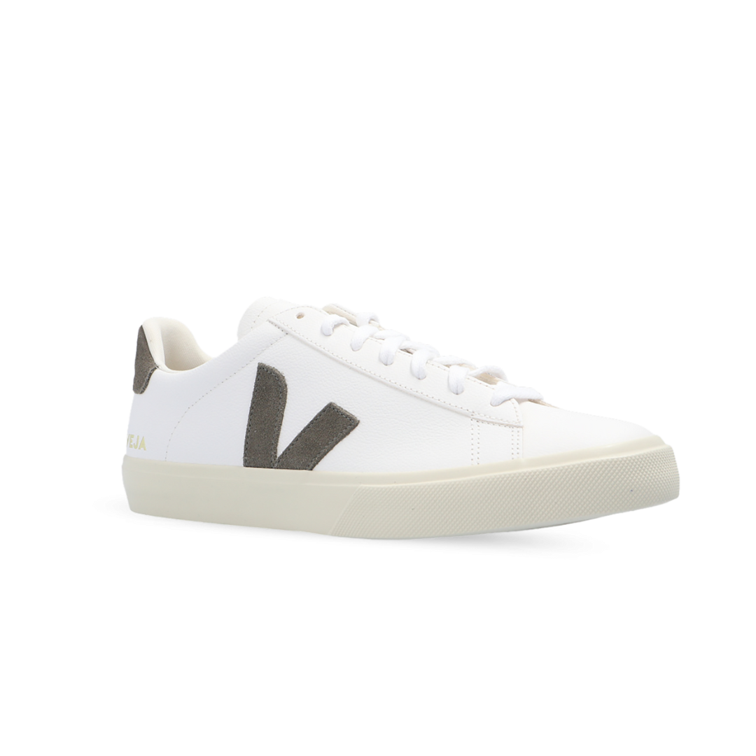 Veja Campo Leather White Kaki
