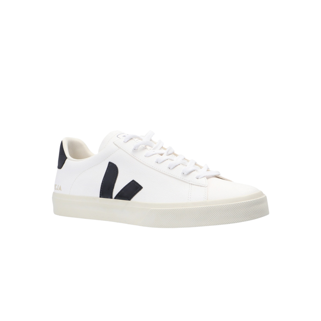 Veja Campo Leather White Black