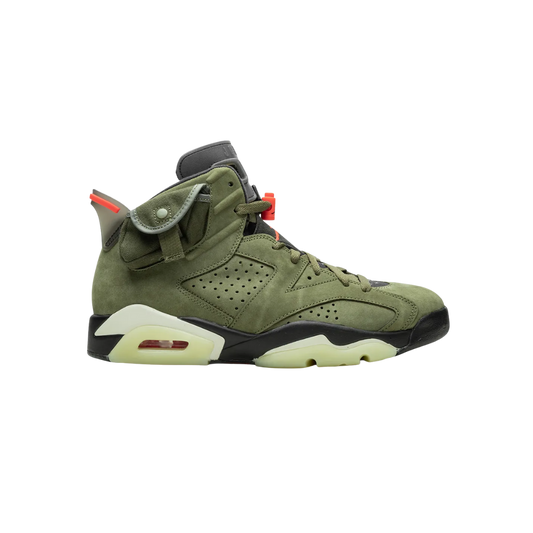 Air Jordan 6 Retro Travis Scott Medium Olive