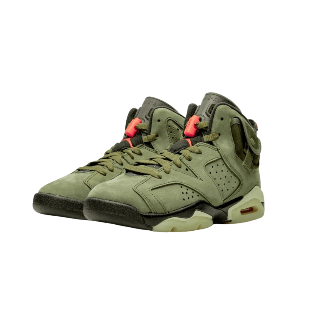 Air Jordan 6 Retro Travis Scott Medium Olive
