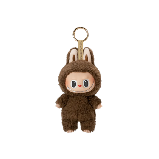 Labubu The Monsters Exciting Macaron Chestnut Cocoa Vinyl Plush Pendant