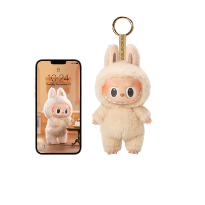 Labubu The Monsters Exciting Macaron Chestnut Cocoa Vinyl Plush Pendant