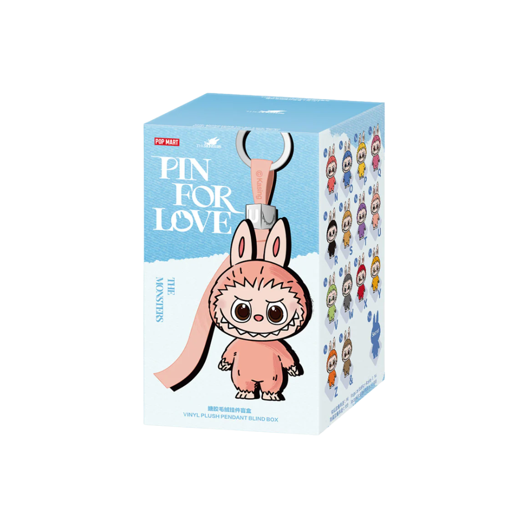 Pop Mart Labubu The Monsters Pin for Love Series (N-Z)