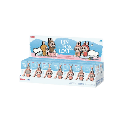 Pop Mart Labubu The Monsters Pin for Love Series (N-Z)