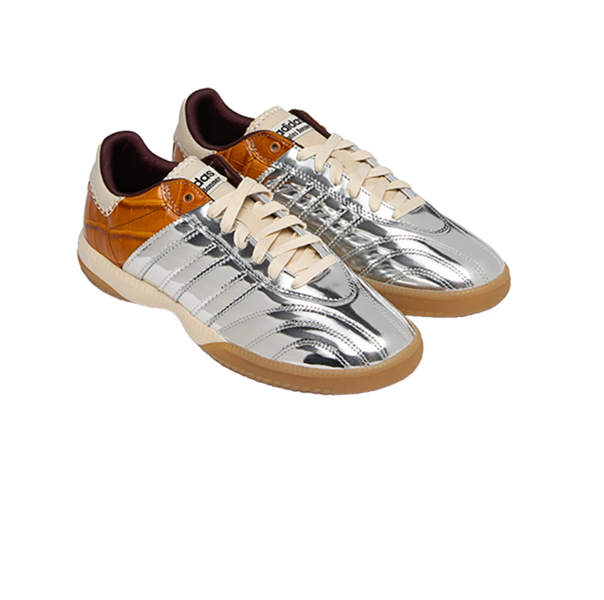 Adidas Samba Millennium Wales Bonner Plateado Metallic Amarillo