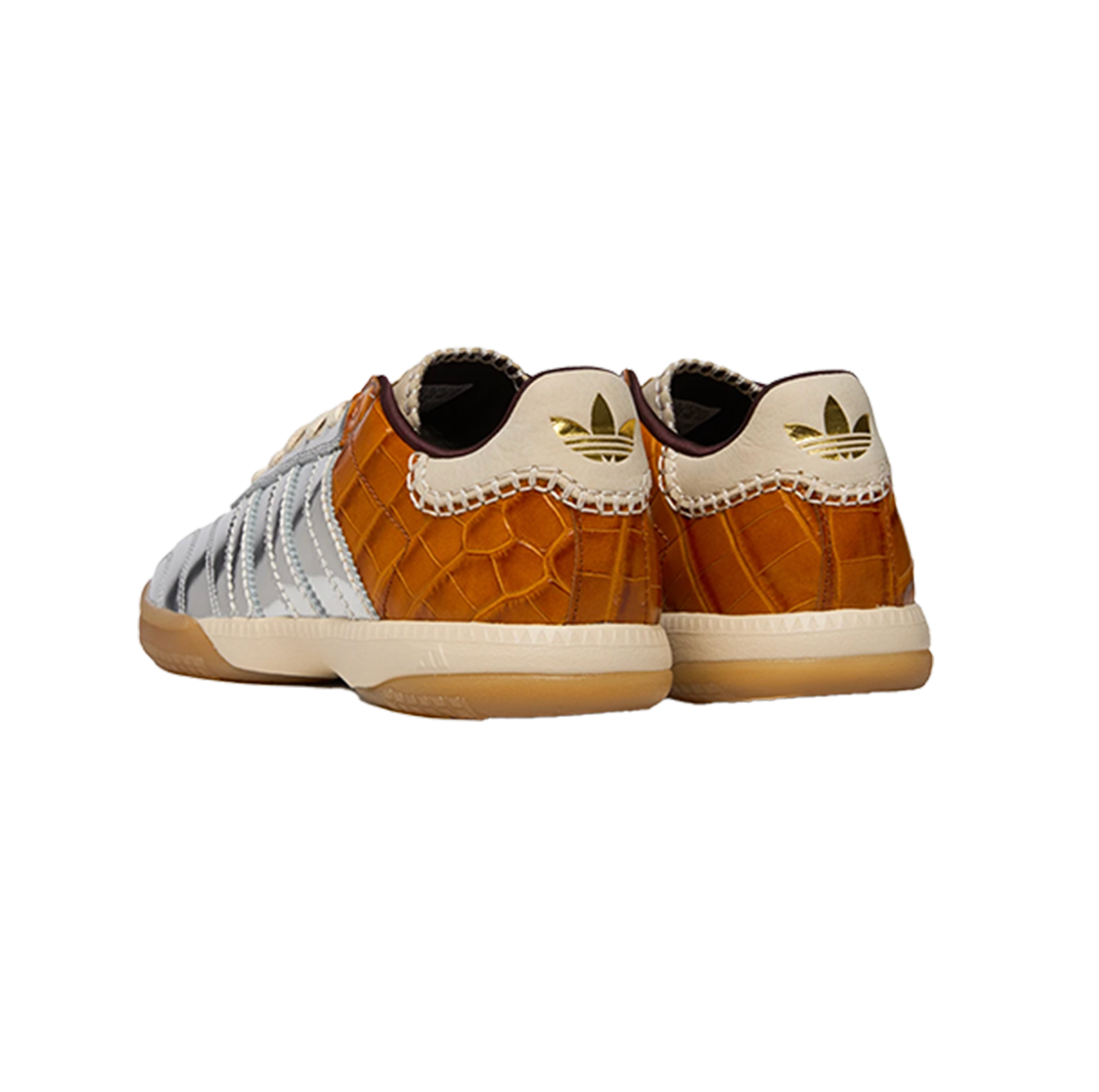 Adidas Samba Millennium Wales Bonner Plateado Metallic Amarillo