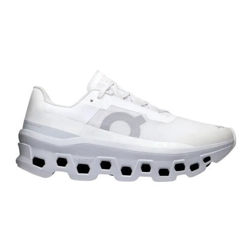 On Men's Cloudmonster  White/Glacier