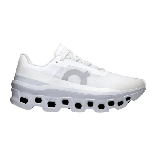On Women's Cloudmonster  White/Glacier