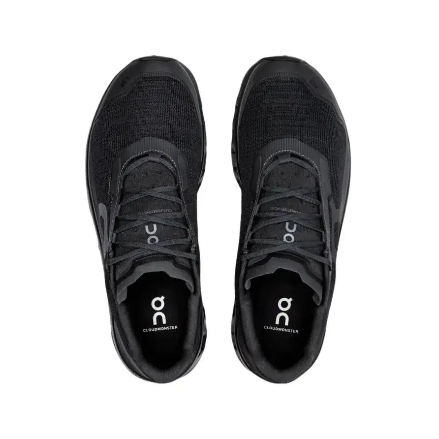 On Men's Cloudmonster Void  Black/Black