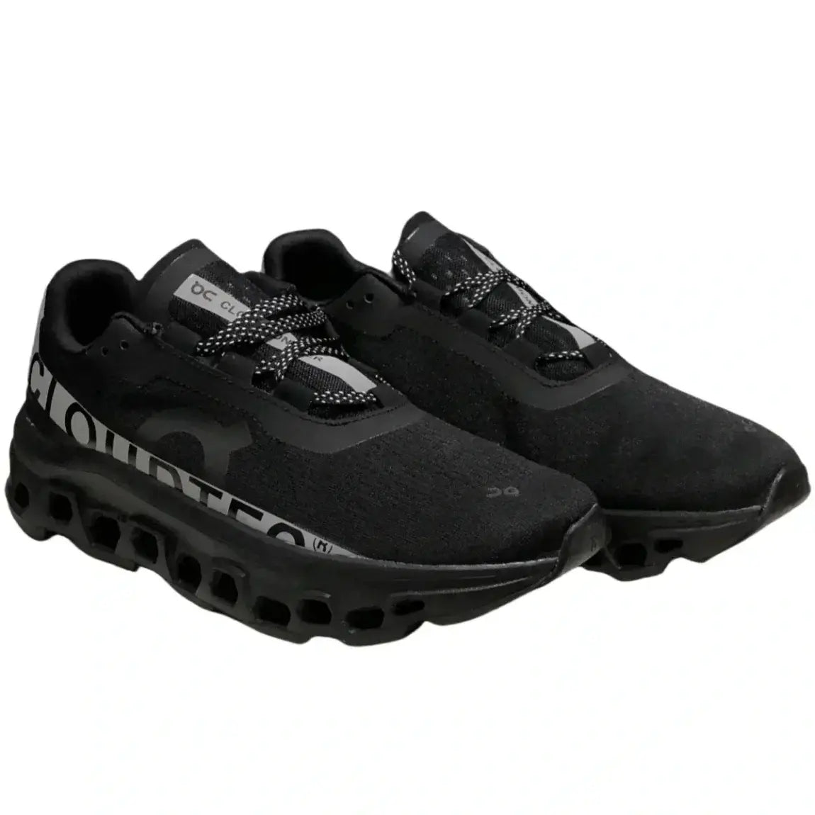 On Men's Cloudmonster Black/Silver