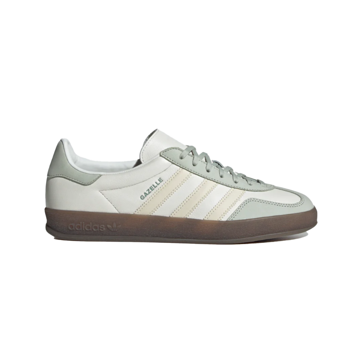 Adidas Gazelle Indoor Core White Halo Green