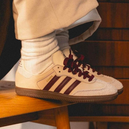 Samba OG Wonder White Maroon