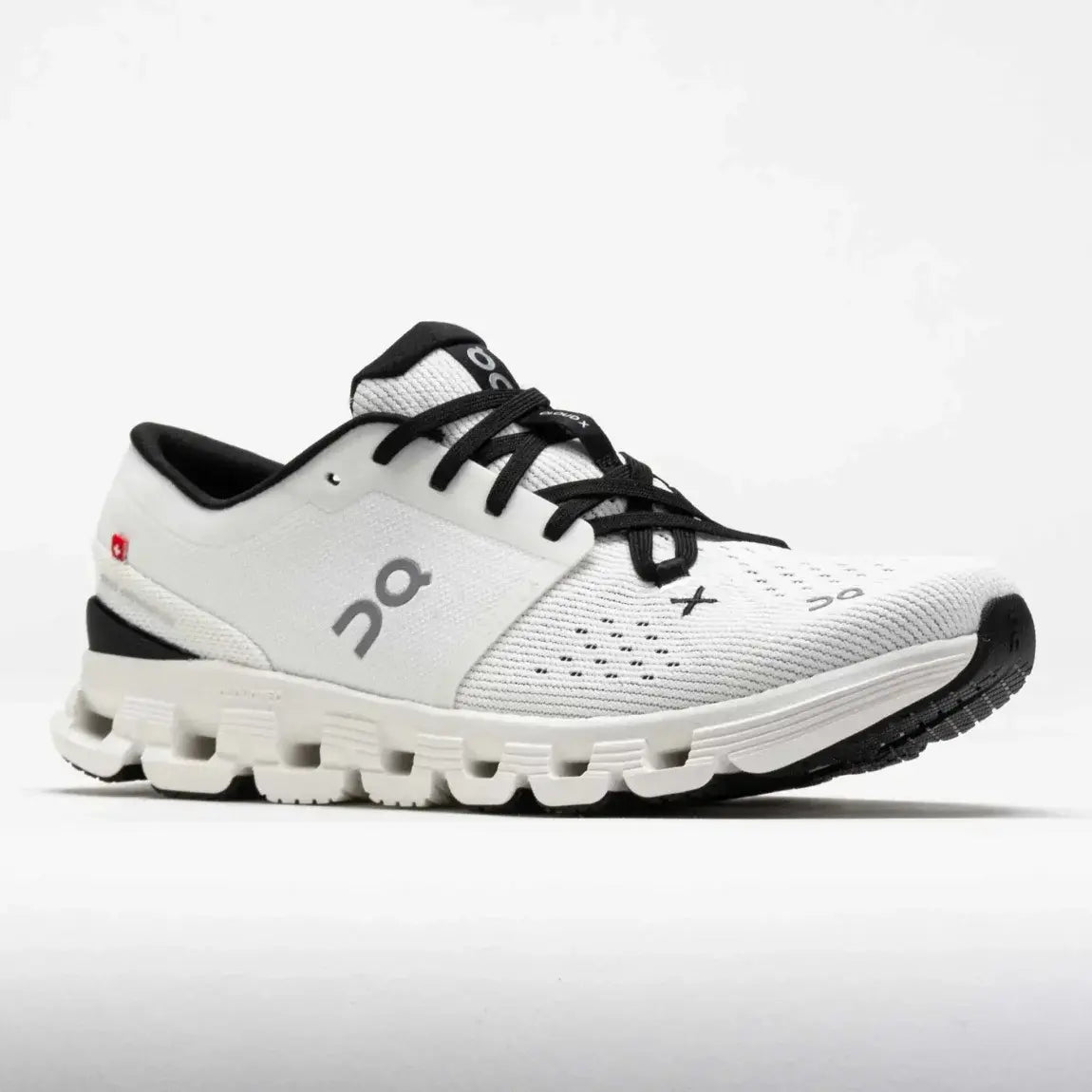 On Men's Cloud X 4  Ivory/Black