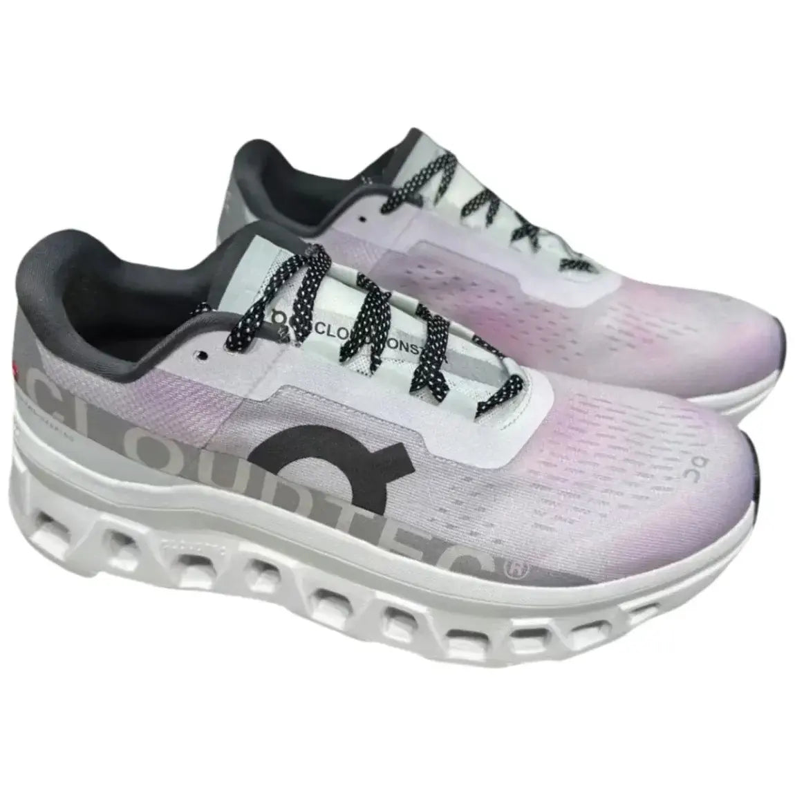 On Men's Cloudmonster  White/Purple