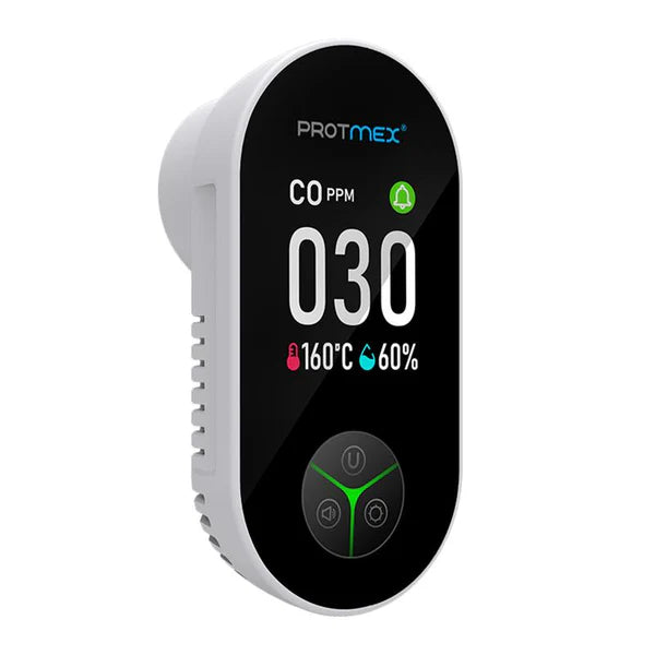 Protmex Portable Carbon Monoxide Detectors & Natural Gas Detector Plug in