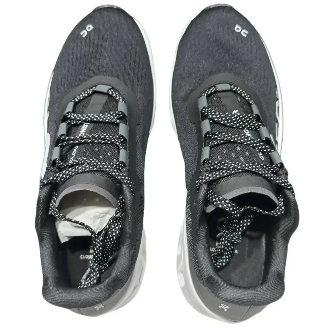 On Men's Cloudmonster  Black/White