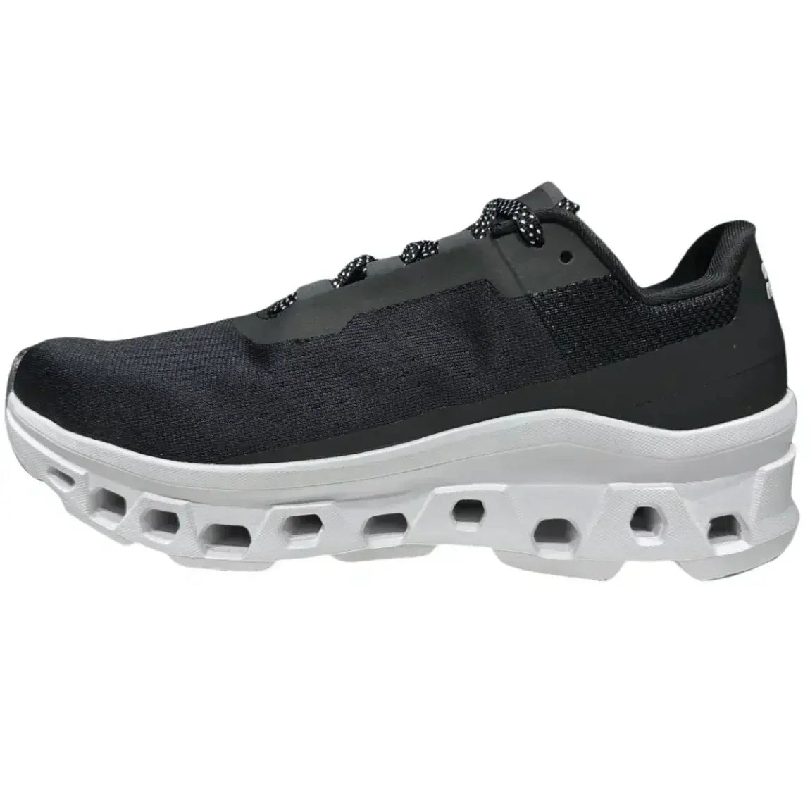 On Men's Cloudmonster  Black/White