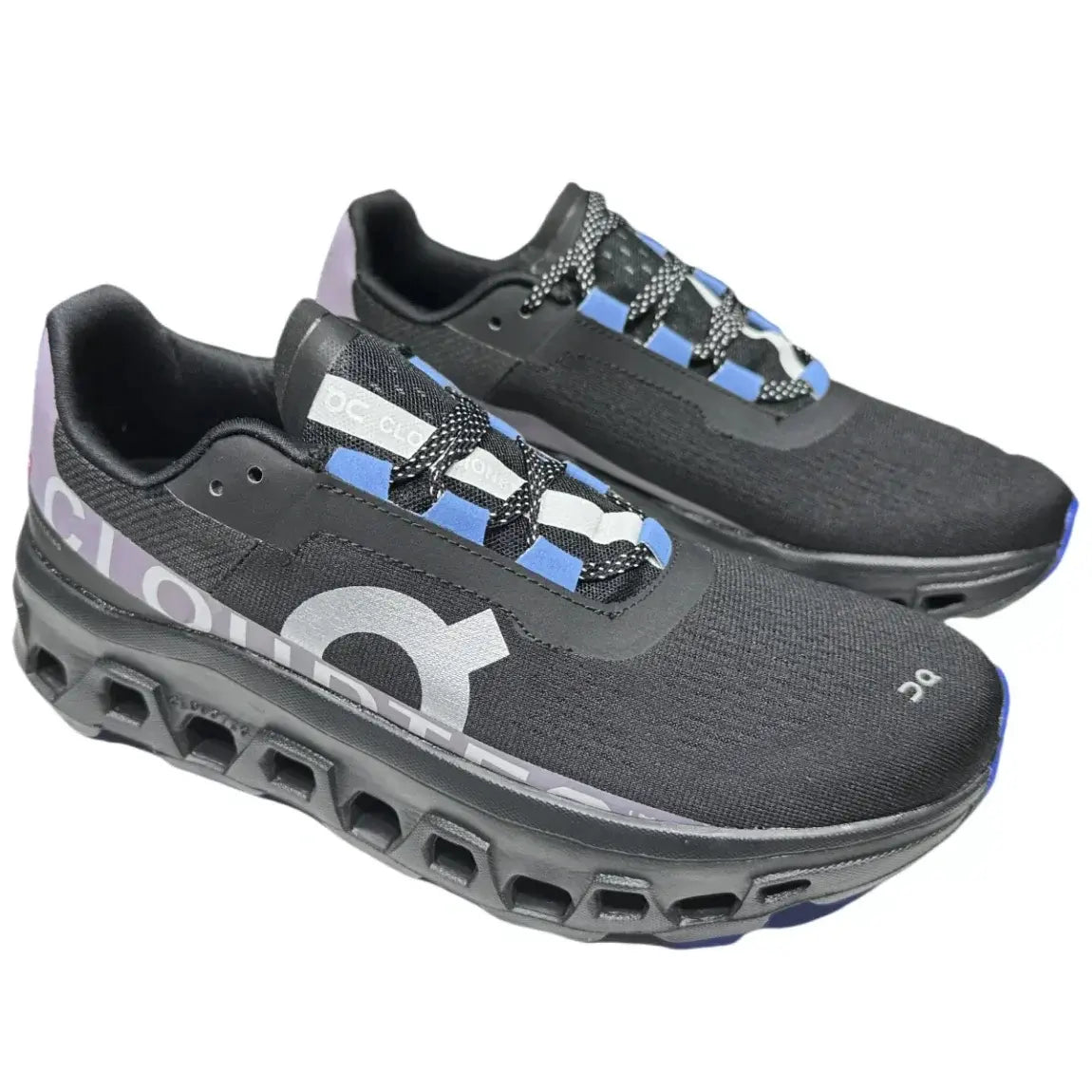 On Men's Cloudmonster Black/Blue