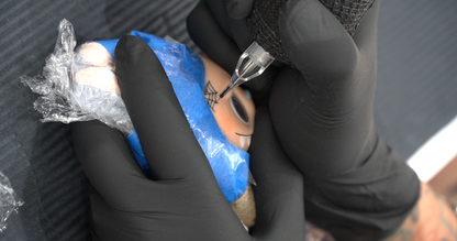 Labubu x @gaelcleinow The Monsters Exciting Macarons Custom Tatoo