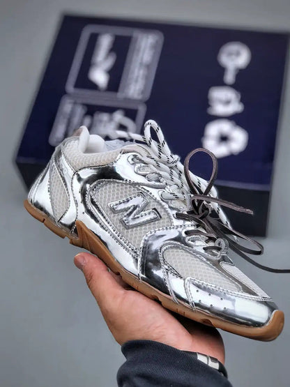 New Balance 530 SL Miu Miu Metallic Silver
