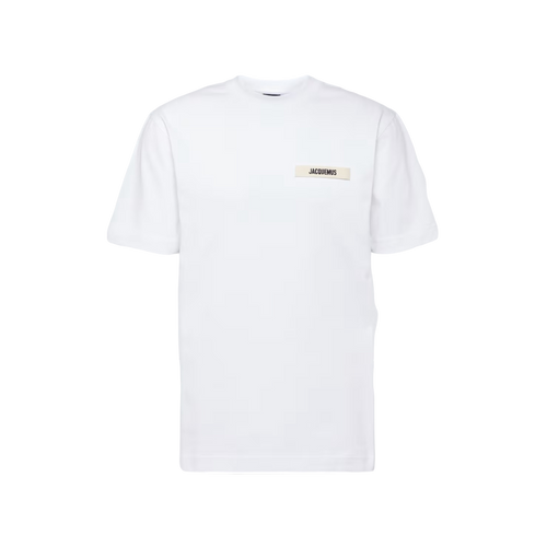 Jacquemus Le T-Shirt Gros Grain White